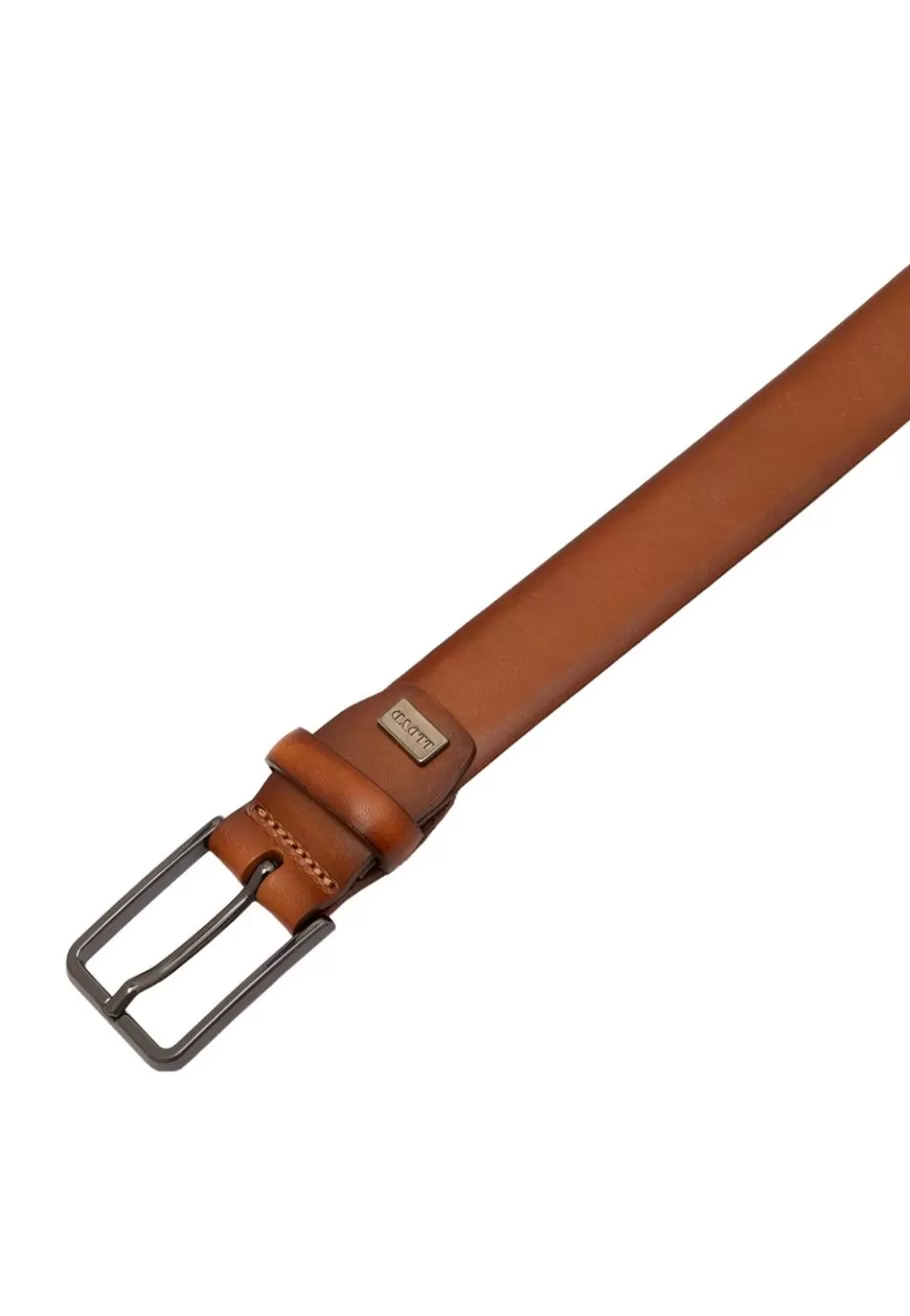Fashion C24-31000-OG Læder Bælte Bælter